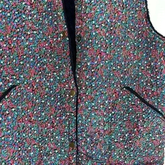 VINTAGE COLORFUL VEST - Picture 4 of 11